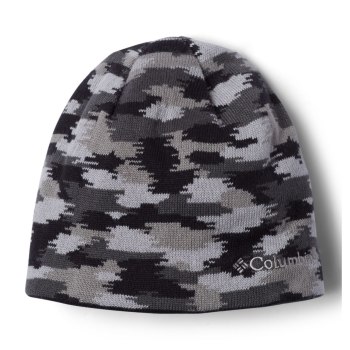 Columbia Urbanization Mix Reversible, Gorros Negros Grises Camuflados Para Niña | 376921-JVF